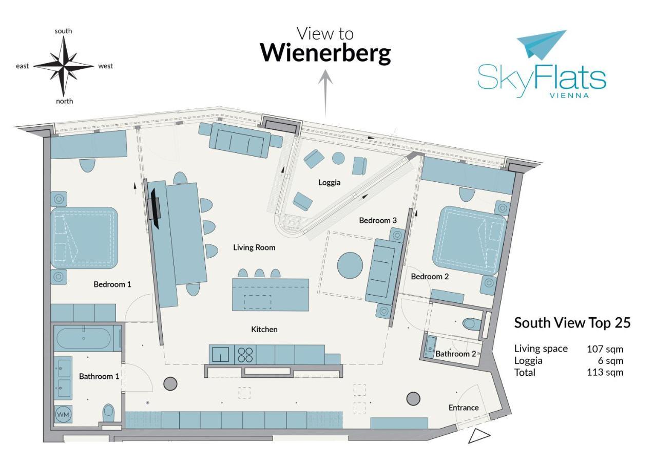 Skyflats - Rooftop Apartamento Viena